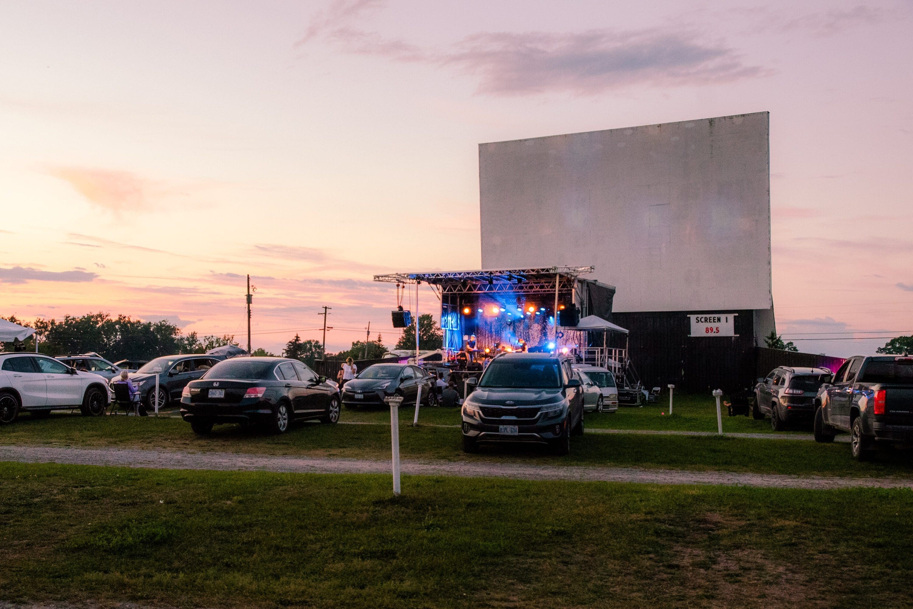 Golden Hour stage at sunset