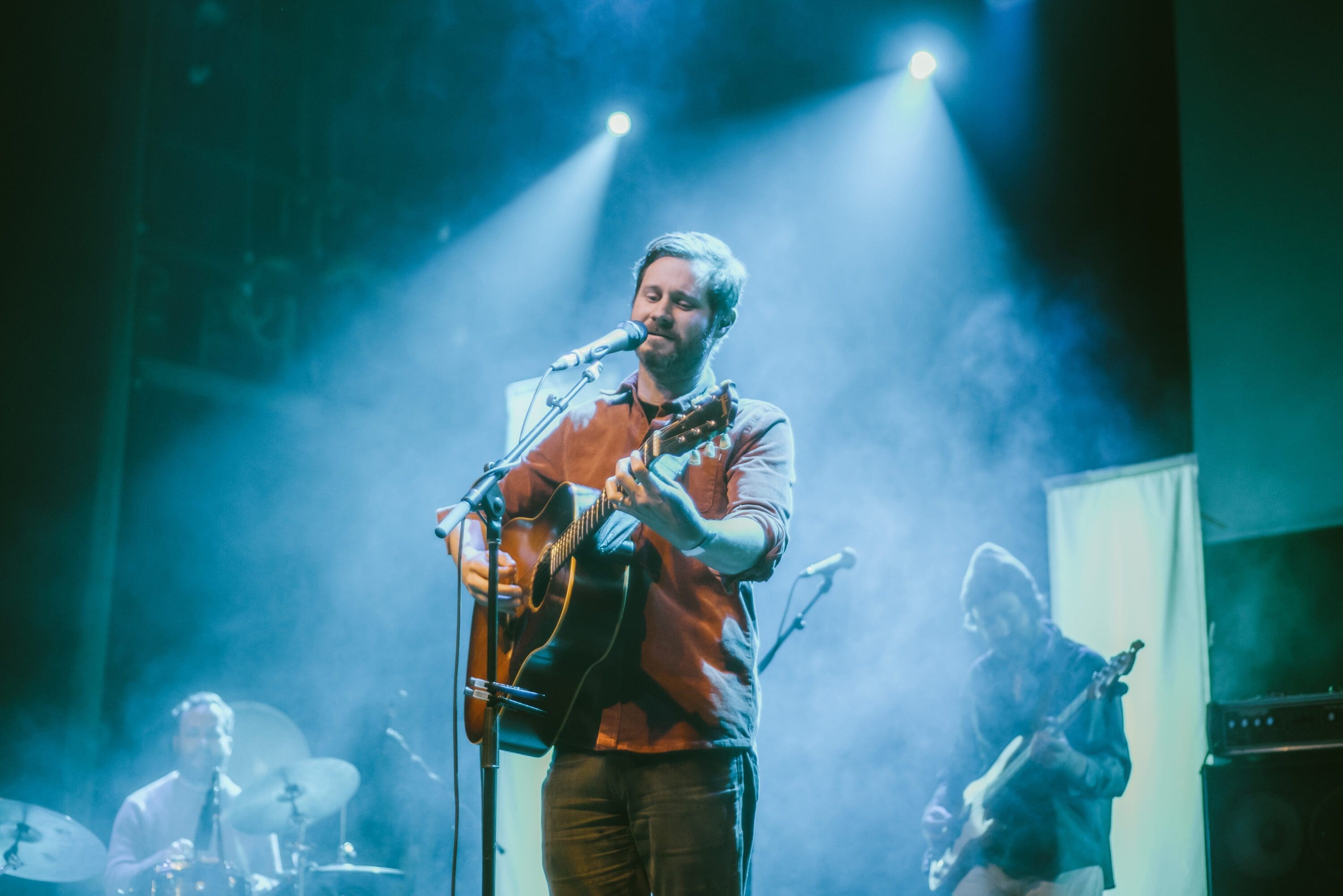 Dan Mangan performing at the Danforth Music Hall