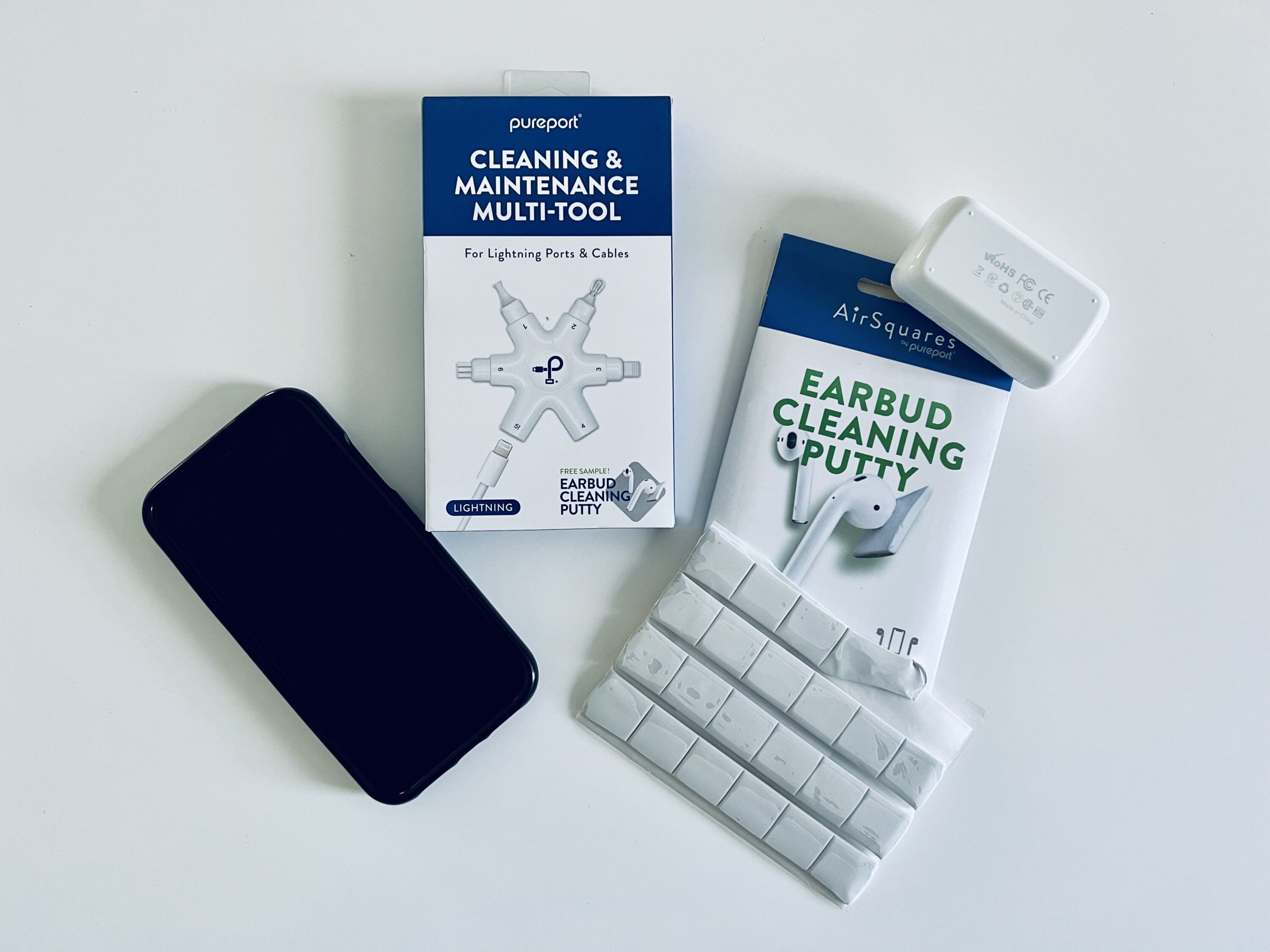 Tech cleaning made easy with PurePort and AirSquares