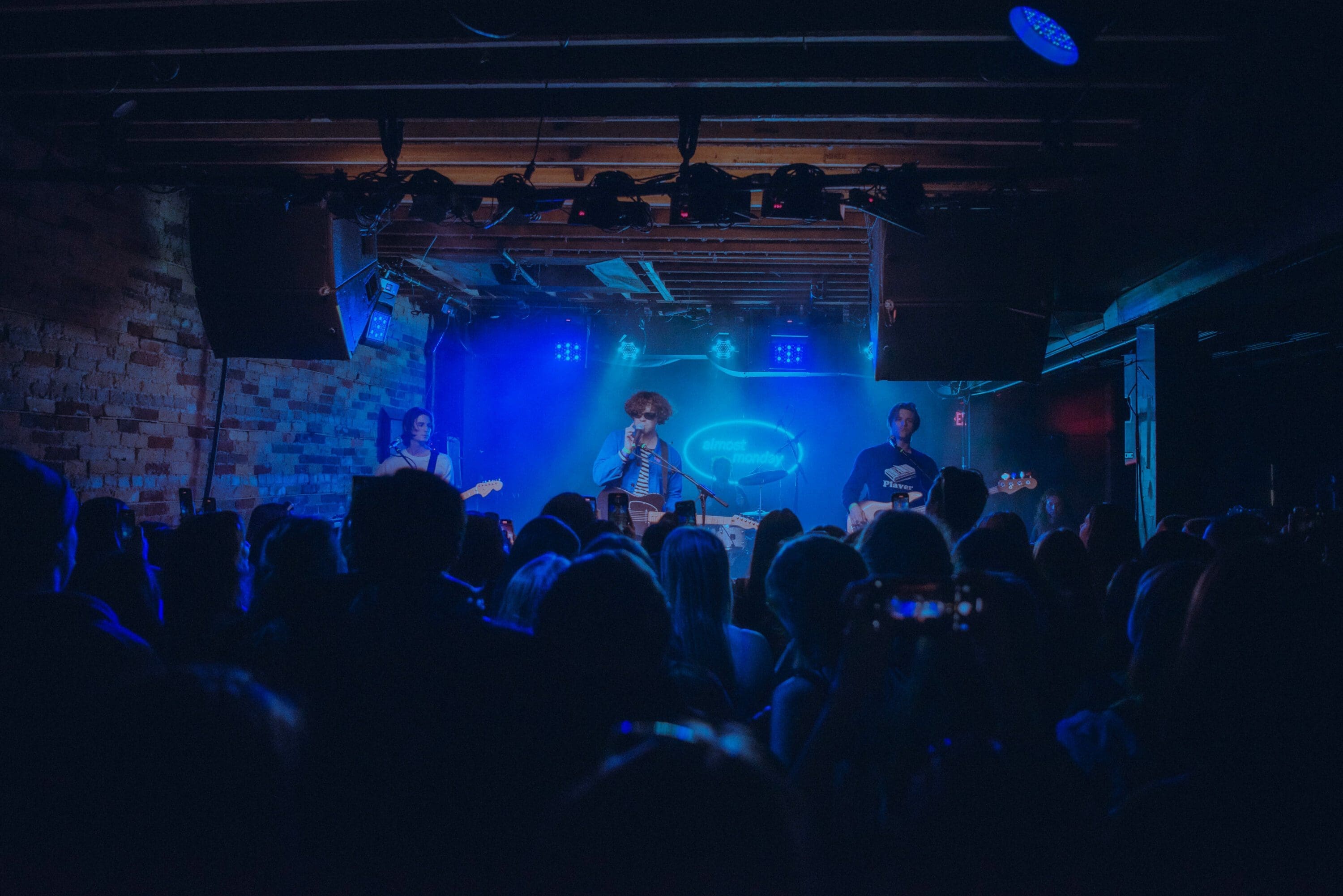 Almost Monday performing at the Velvet Underground in Toronto