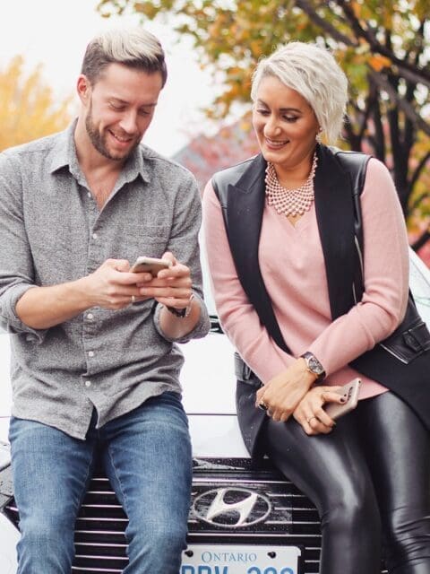 Mark Munroe and Nadia Elkharadly from ADDICTED Magazine