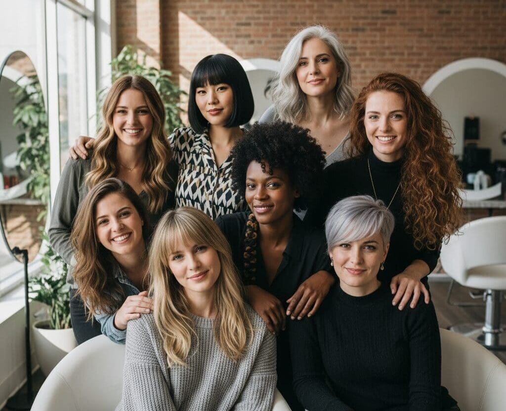 The Most Popular Hairstyle Trends for Women in 2026: A Fresh Era of Self-Expression beautiful women showing off their hairstyles