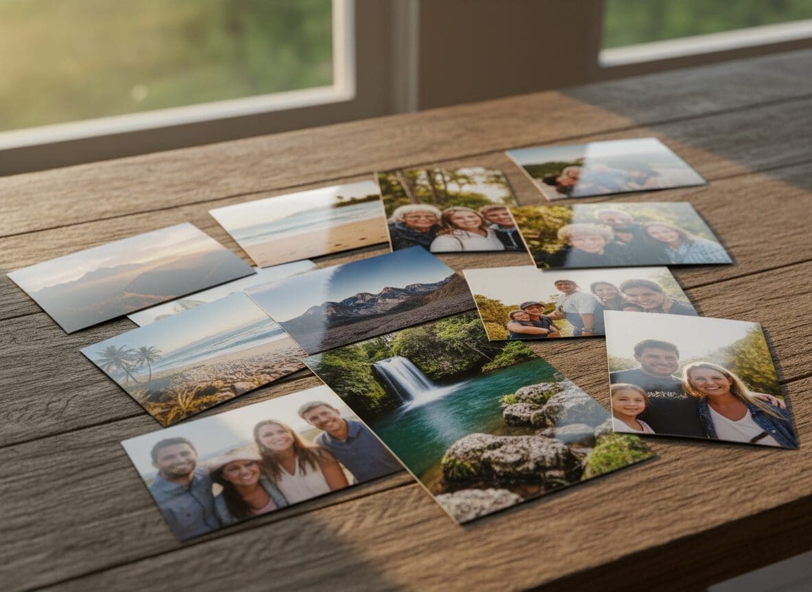 Why Physical Photo Prints are More Popular Than Ever in this Digital Age Physical Photo Prints on a table